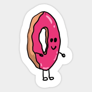 Happy Donut Sticker